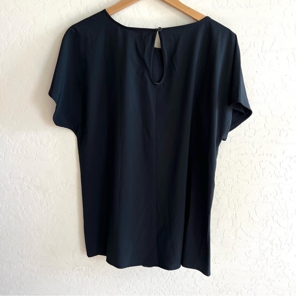 NWT Soft Surroundings Go Lively Travel Tee Top Black Womens XS - Picture 6 of 7